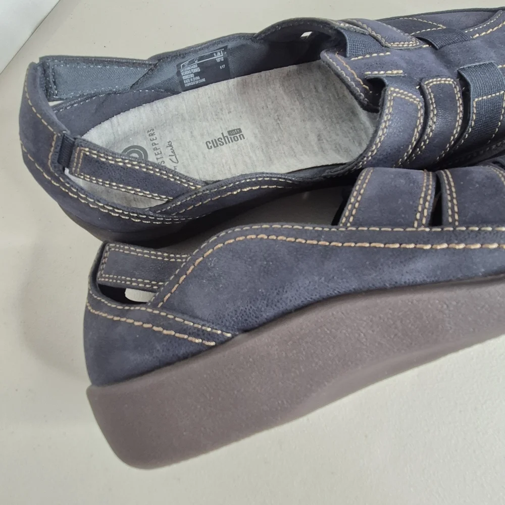 Clarks Cloudsteppers Sillian Stork Slip-on Shoes - Size 7.5 - Picture 9 of 12